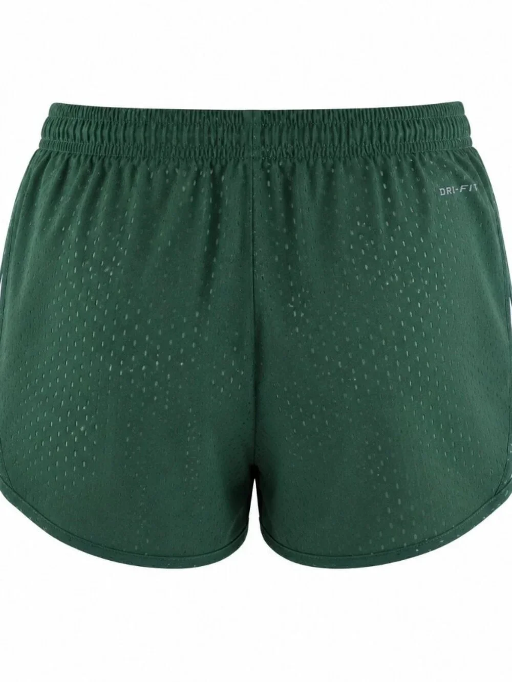 Nike Women's Miami Hurricanes Dri-Fit Mod Tempo Shorts Green Large $46 Value